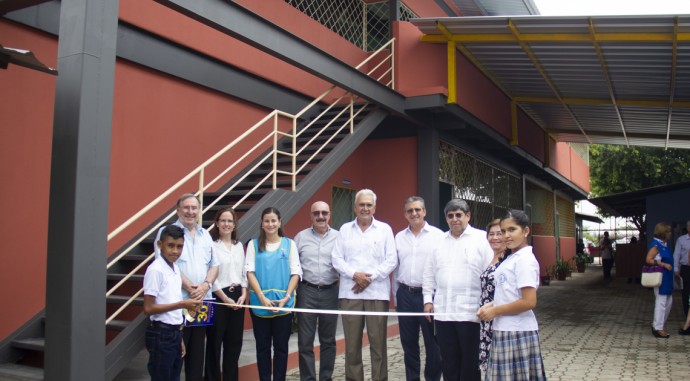 foto de Inauguración de aulas en Los Lojas